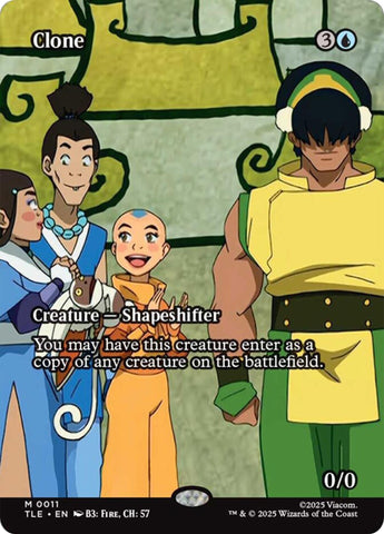 Image for Clone (Borderless) (11) (Avatar: The Last Airbender: Eternal-Legal) - Magic: The Gathering
