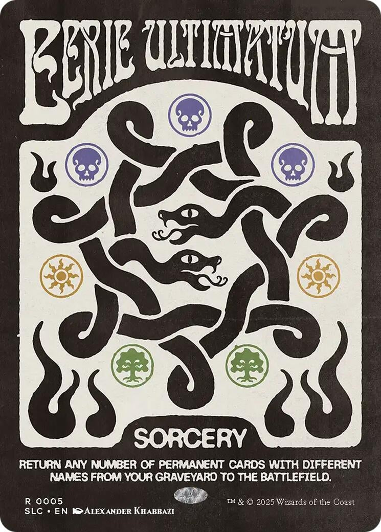 Image for Eerie Ultimatum (5) (Secret Lair Countdown Kit) - Magic: The Gathering