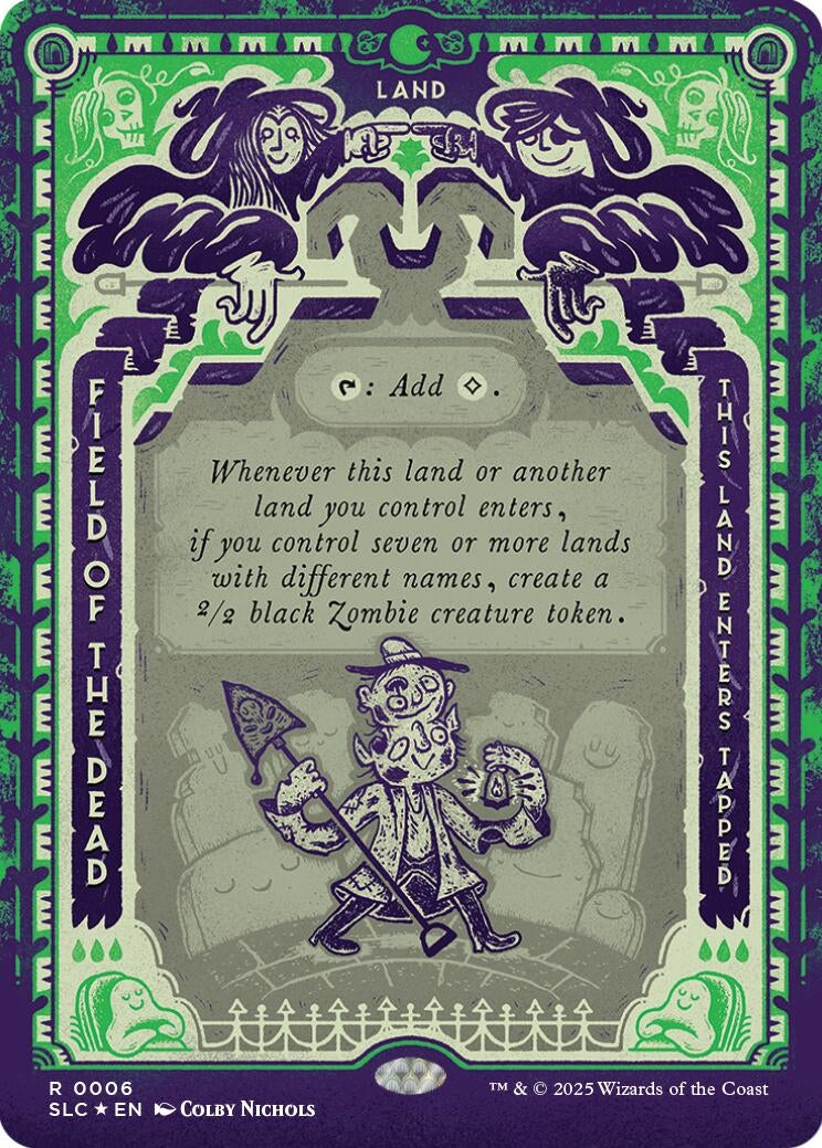 Image for Field of the Dead (Halo Foil) (33) (Secret Lair Countdown Kit) - Magic: The Gathering