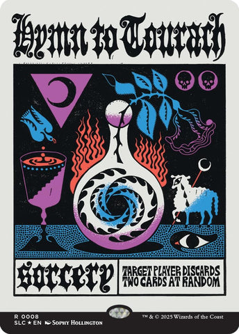 Image for Hymn to Tourach (Halo Foil) (35) (Secret Lair Countdown Kit) - Magic: The Gathering