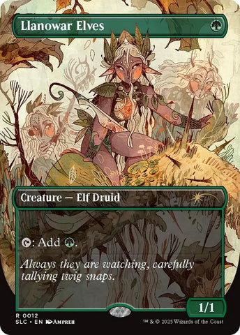 Image for Llanowar Elves (12) (Secret Lair Countdown Kit) - Magic: The Gathering