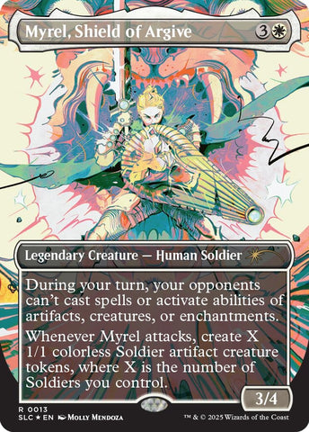 Image for Myrel, Shield of Argive (Halo Foil) (40) (Secret Lair Countdown Kit) - Magic: The Gathering