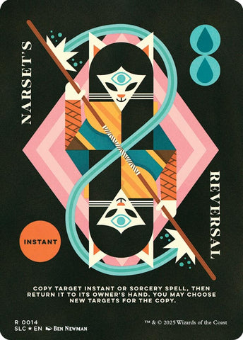 Image for Narset's Reversal (Halo Foil) (41) (Secret Lair Countdown Kit) - Magic: The Gathering