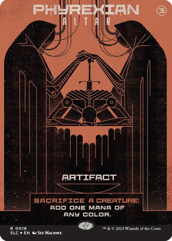 Image for Phyrexian Altar (Halo Foil) (43) (Secret Lair Countdown Kit) - Magic: The Gathering