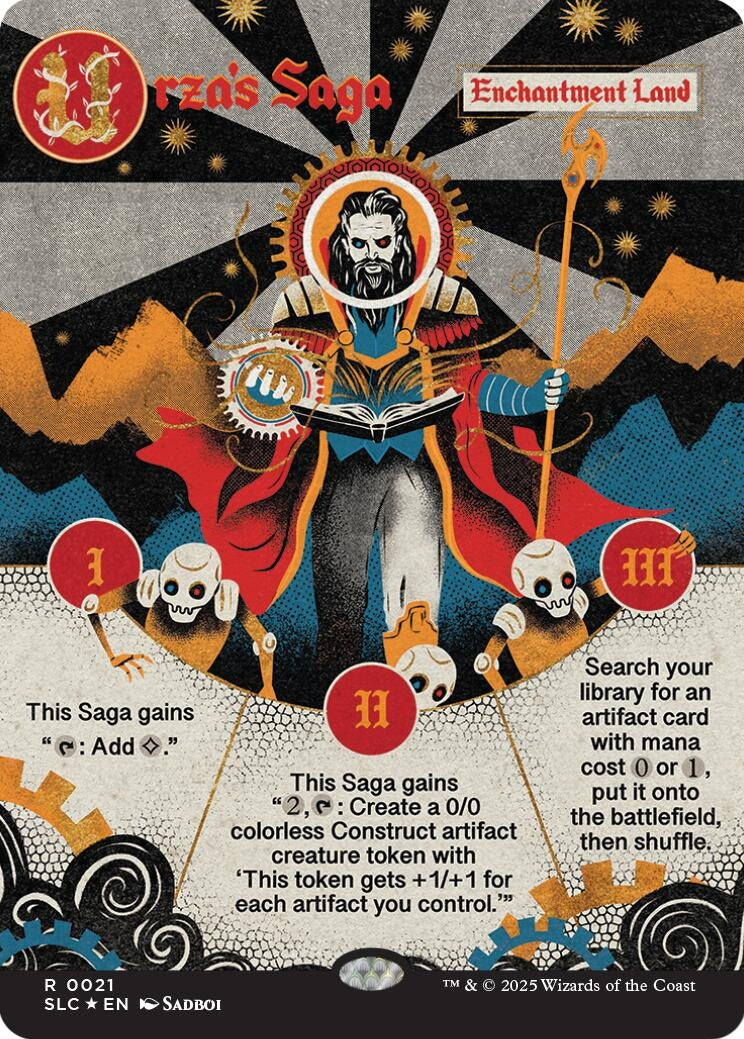 Image for Urza's Saga (Halo Foil) (48) (Secret Lair Countdown Kit) - Magic: The Gathering