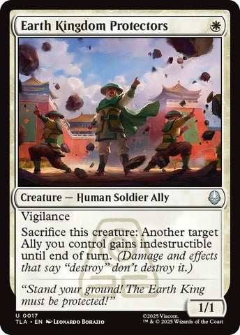 Image for Earth Kingdom Protectors (17) (Avatar: The Last Airbender) - Magic: The Gathering