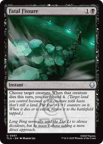 Image for Fatal Fissure (97) (Avatar: The Last Airbender) - Magic: The Gathering