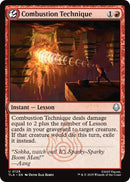 Image for Combustion Technique (128) (Avatar: The Last Airbender) - Magic: The Gathering