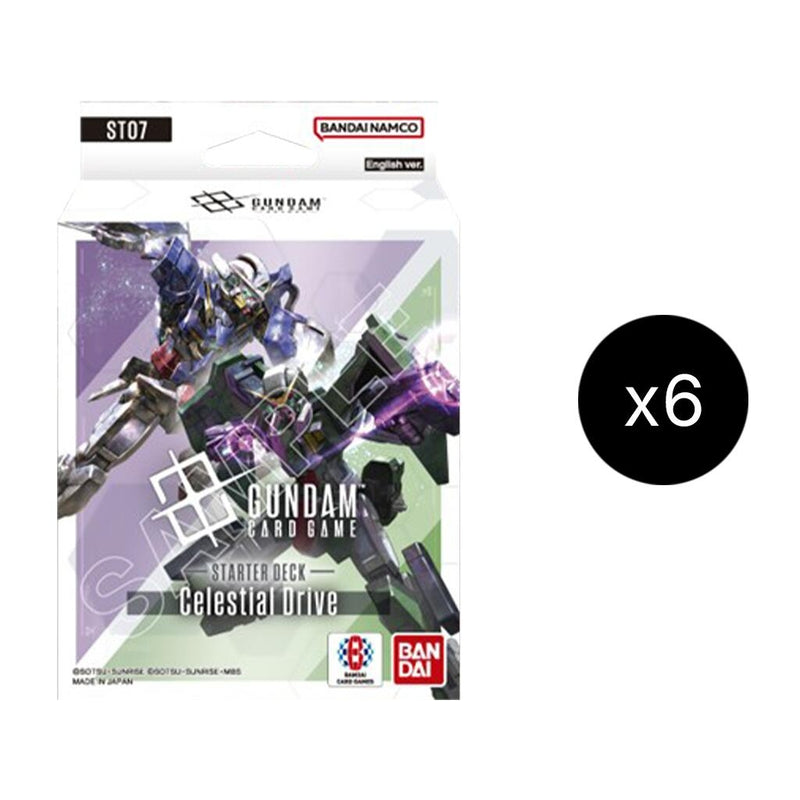 Image for Starter Deck 07: Celestial Drive Display - Gundam Card Game