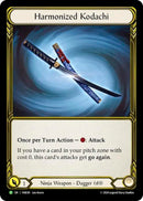 Image for Harmonized Kodachi (Right) (Golden) - FAB301 (FAB301) - Flesh and Blood TCG