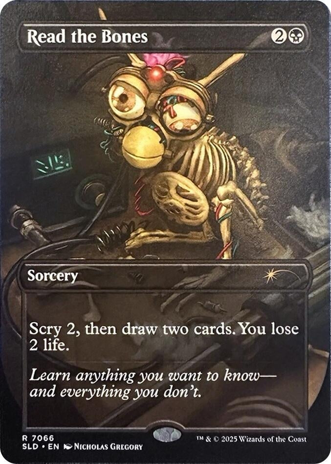 Image for Read the Bones (7066) (Secret Lair Drop Series) - Magic: The Gathering