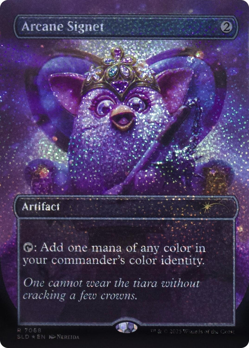 Image for Arcane Signet (7068) (Confetti Foil) (7068) (Secret Lair Drop Series) - Magic: The Gathering