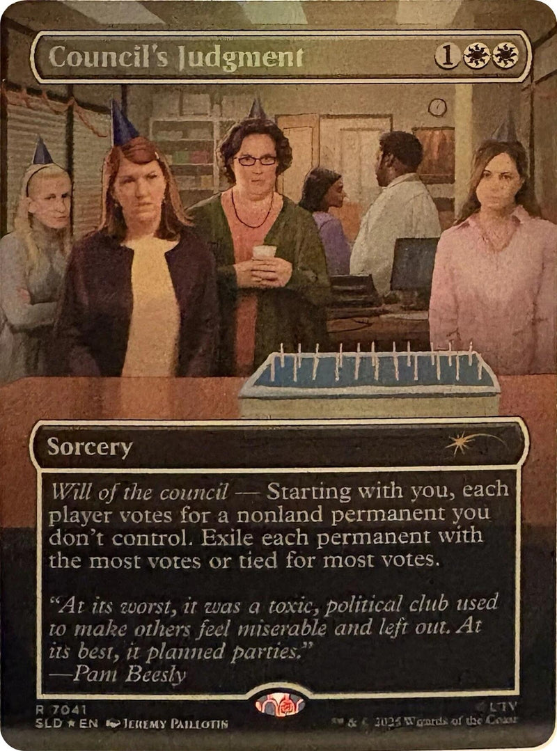 Image for Council's Judgment (7041) (7041) (Secret Lair Drop Series) - Magic: The Gathering