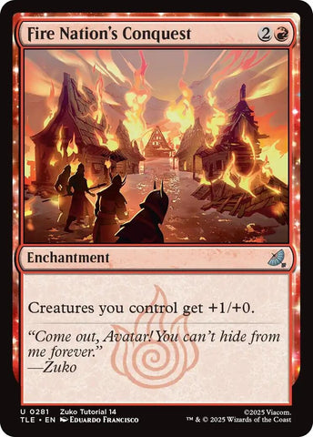 Image for Fire Nation's Conquest (0281) (281) (Avatar: The Last Airbender: Eternal-Legal) - Magic: The Gathering