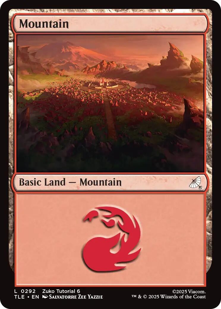 Image for Mountain (0292) (292) (Avatar: The Last Airbender: Eternal-Legal) - Magic: The Gathering
