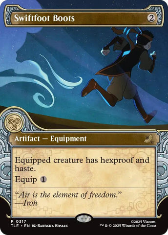 Image for Swiftfoot Boots (Showcase) (317) - Magic: The Gathering
