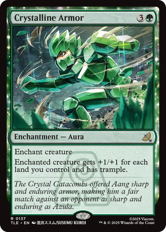 Image for Crystalline Armor (137) (Avatar: The Last Airbender: Eternal-Legal) - Magic: The Gathering