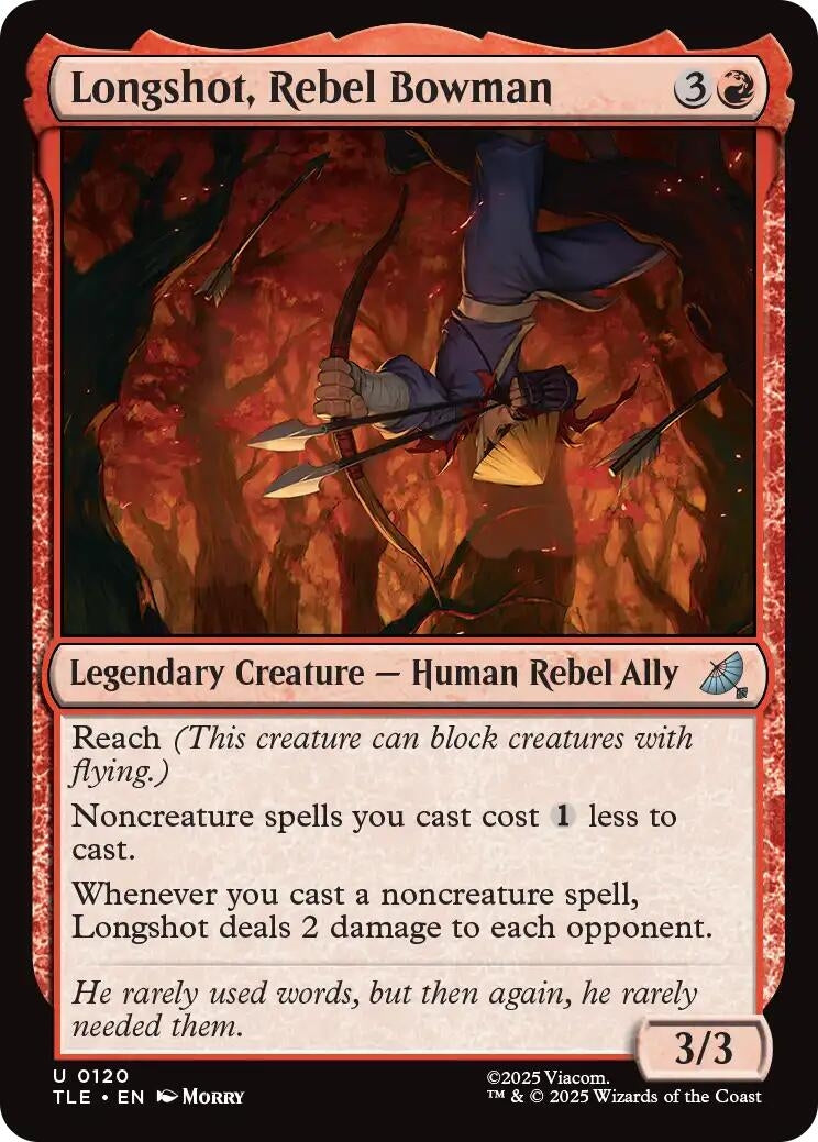 Image for Longshot, Rebel Bowman (120) (Avatar: The Last Airbender: Eternal-Legal) - Magic: The Gathering