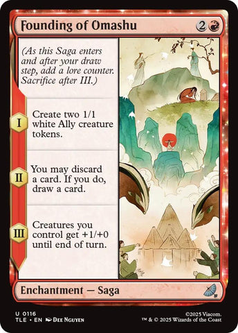 Image for Founding of Omashu (116) (Avatar: The Last Airbender: Eternal-Legal) - Magic: The Gathering