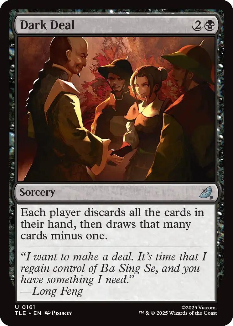 Image for Dark Deal (161) (Avatar: The Last Airbender: Eternal-Legal) - Magic: The Gathering