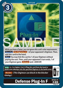 Image for Defense Plug-In F (ST22-11 U) - Digimon Card Game