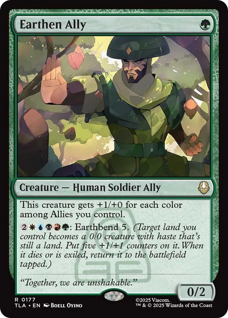 Image for Earthen Ally (117) (Avatar: The Last Airbender) - Magic: The Gathering
