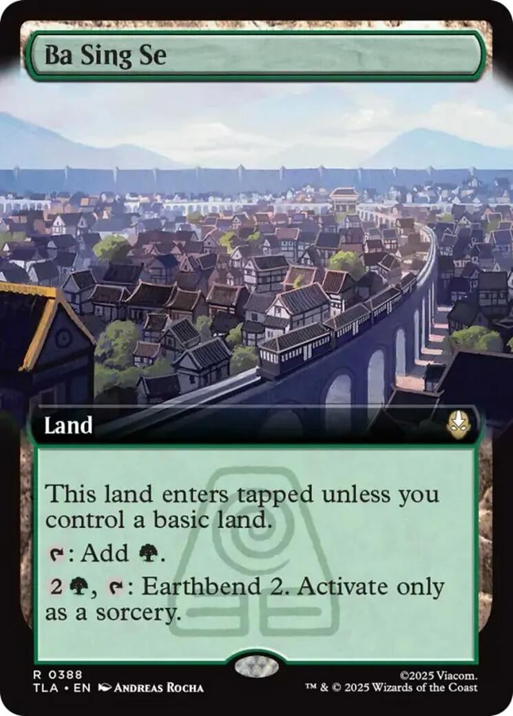 Image for Ba Sing Se (Extended Art) (388) (Avatar: The Last Airbender) - Magic: The Gathering