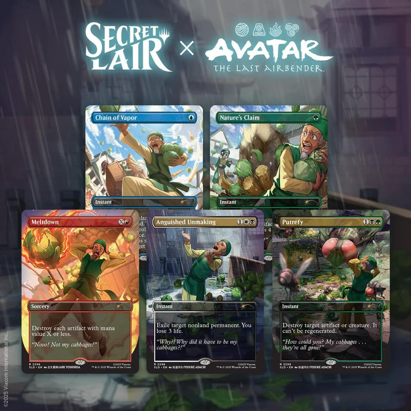 Image for Secret Lair x Avatar: The Last Airbender: My Cabbages! - Non-Foil Edition - Magic: The Gathering