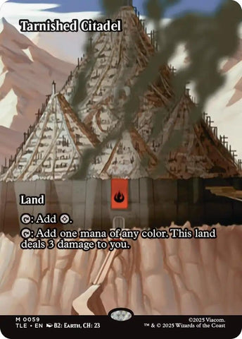 Image for Tarnished Citadel (Borderless) (59) (Avatar: The Last Airbender: Eternal-Legal) - Magic: The Gathering