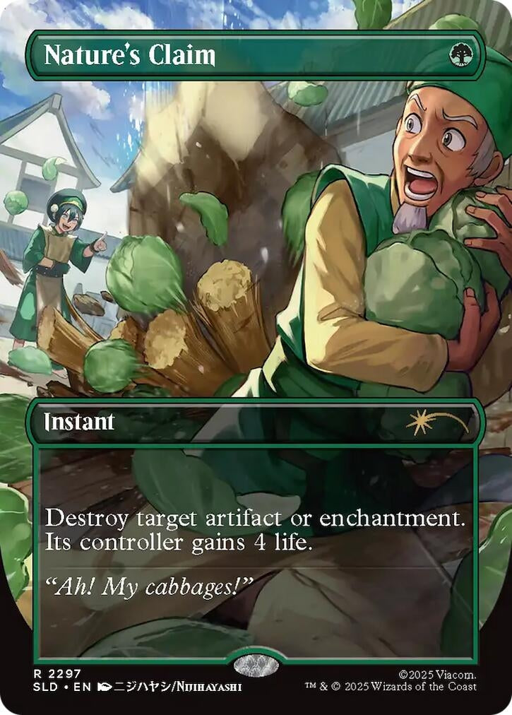 Image for Nature's Claim (2297) (Secret Lair Drop Series) - Magic: The Gathering