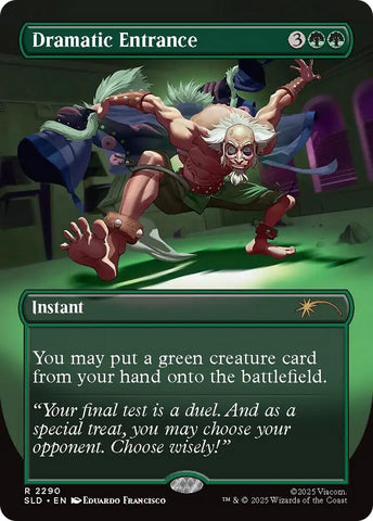 Image for Dramatic Entrance (2290) (Secret Lair Drop Series) - Magic: The Gathering