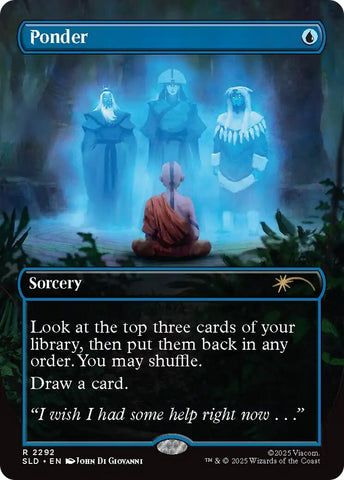 Image for Ponder (2292) (2292) (Secret Lair Drop Series) - Magic: The Gathering