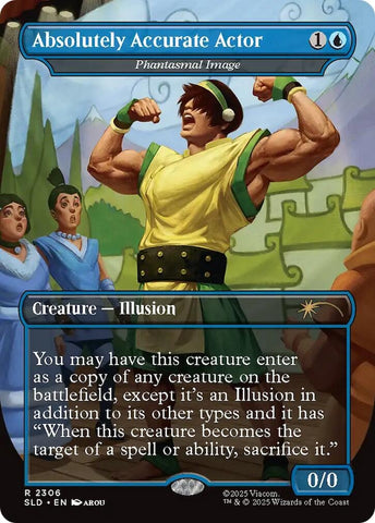 Image for Absolutely Accurate Actor - Phantasmal Image (2306) (Secret Lair Drop Series) - Magic: The Gathering