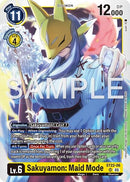 Image for Sakuyamon: Maid Mode (ST22-06 SR) - Digimon Card Game