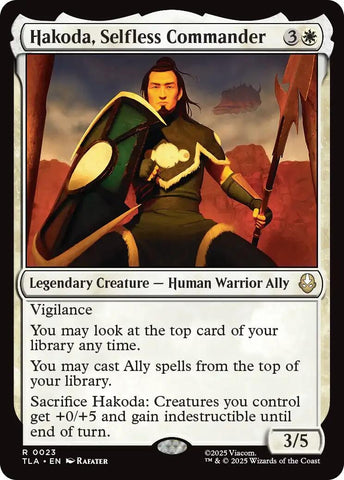 Image for Hakoda, Selfless Commander (23) (Avatar: The Last Airbender) - Magic: The Gathering