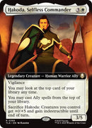 Image for Hakoda, Selfless Commander (Extended Art) (366) (Avatar: The Last Airbender) - Magic: The Gathering