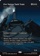 Image for Fire Nation Tank Train - Noxious Gearhulk (Borderless) (25) (Avatar: The Last Airbender: Eternal-Legal) - Magic: The Gathering