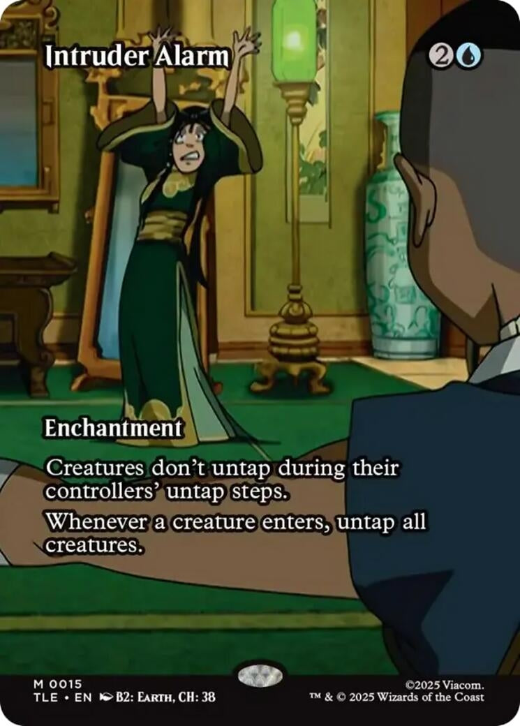 Image for Intruder Alarm (Borderless) (15) (Avatar: The Last Airbender: Eternal-Legal) - Magic: The Gathering