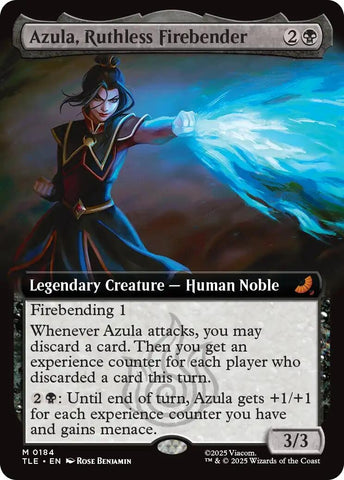 Image for Azula, Ruthless Firebender (Extended Art) (184) (Avatar: The Last Airbender: Eternal-Legal) - Magic: The Gathering