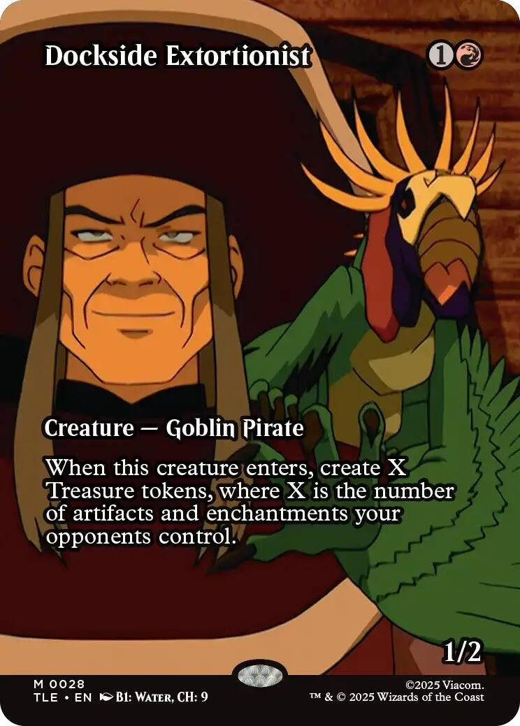 Image for Dockside Extortionist (Borderless) (28) (Avatar: The Last Airbender: Eternal-Legal) - Magic: The Gathering
