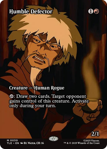 Image for Humble Defector (Borderless) (30) (Avatar: The Last Airbender: Eternal-Legal) - Magic: The Gathering
