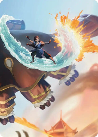 Image for Katara's Reversal Art Card - Magic: The Gathering