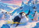 Image for Otter-Penguin Art Card (Gold-Stamped Signature) (4) - Magic: The Gathering