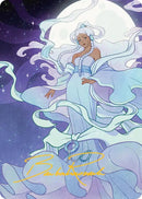 Image for Yue, the Moon Spirit 2 Art Card (Gold-Stamped Signature) (41) - Magic: The Gathering