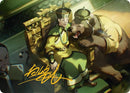 Image for The Earth King Art Card (Gold-Stamped Signature) (15) - Magic: The Gathering
