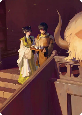 Image for Mai and Zuko Art Card - Magic: The Gathering