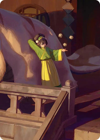 Image for Toph, Greatest Earthbender Art Card - Magic: The Gathering