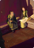 Image for Sokka and Suki Art Card - Magic: The Gathering
