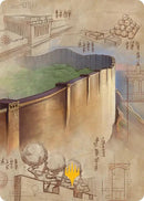 Image for The Walls of Ba Sing Se Art Card (Gold-Stamped Planeswalker Symbol) (38) - Magic: The Gathering