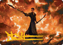 Image for Zuko, Conflicted Art Card (Gold-Stamped Signature) (24) - Magic: The Gathering